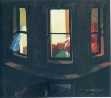 ventanas nocturnas Edward Hopper Pinturas al óleo